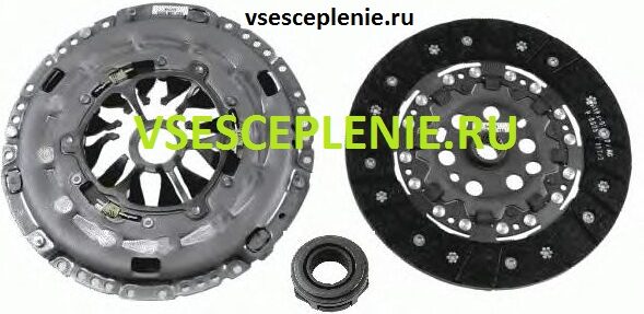 Комплект сцепления Фольксваген Т5 Volkswagen Transporter V 1.9L TDI Luk артикул 623308200 купить