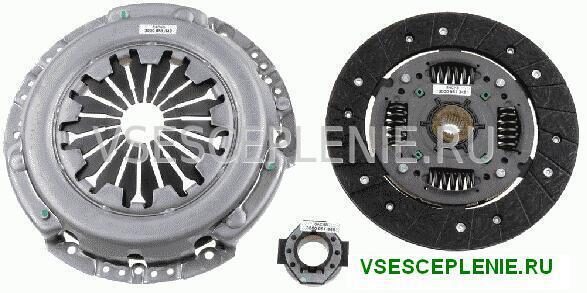 Комплект сцепления Фиат Альбеа FIAT ALBEA 1.4 - 1.6L 96> Krafttech артикул 821244 купить