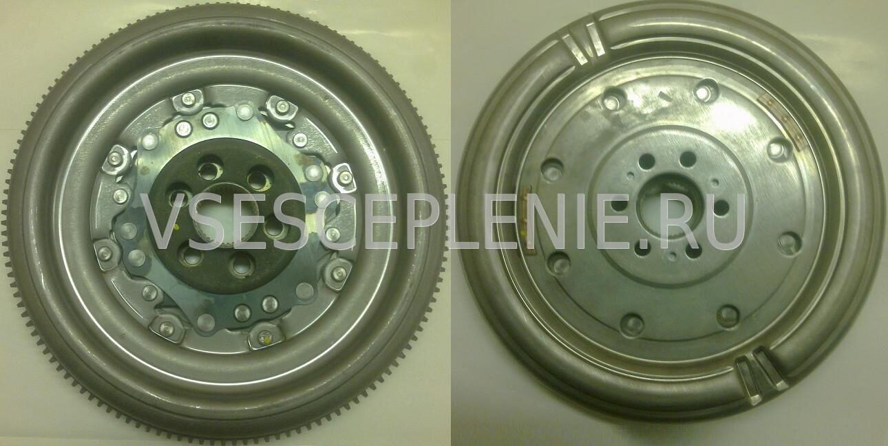 Маховик двухмассовый КПП DSG TFSI для AUDI, VW, SKODA, SEAT 1.4L 1.6L Luk — комплект сцепления