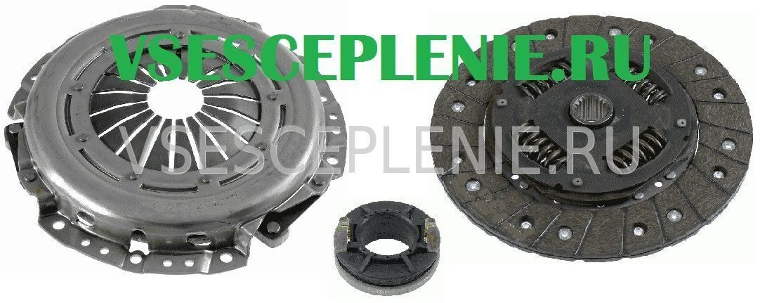 Комплект сцепления Хендай Акцент Hyundai Accent 1.5L DOHC 94-00 в наличии на складе