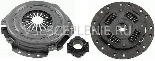 Комплект сцепления Лянча LANCIA  1.1 / 1.2L 1995 >2003 от Valeo фото