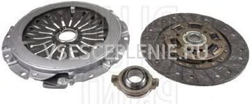 Комплект сцепления Киа Каренс Kia Carens II 2.0L CRDi 07/02> дв. D4EA от JapanParts фото