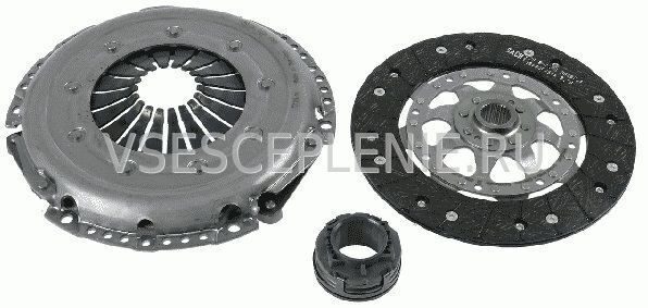 Комплект сцепления Ауди А6 С5 Audi A6 C5 2.0L 2001 >2005 Luk артикул 623309700 купить